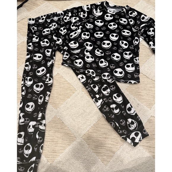 Disney Pants - Nightmare Before Christmas Women's 2 Piece Pajama Set SZ 4-6 NWT Pants